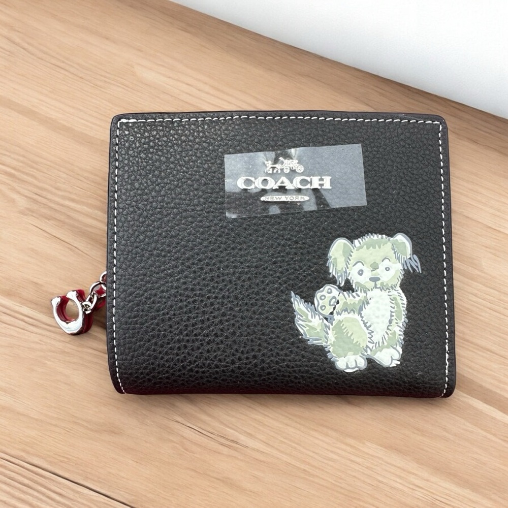 Coach Happy dog wallet